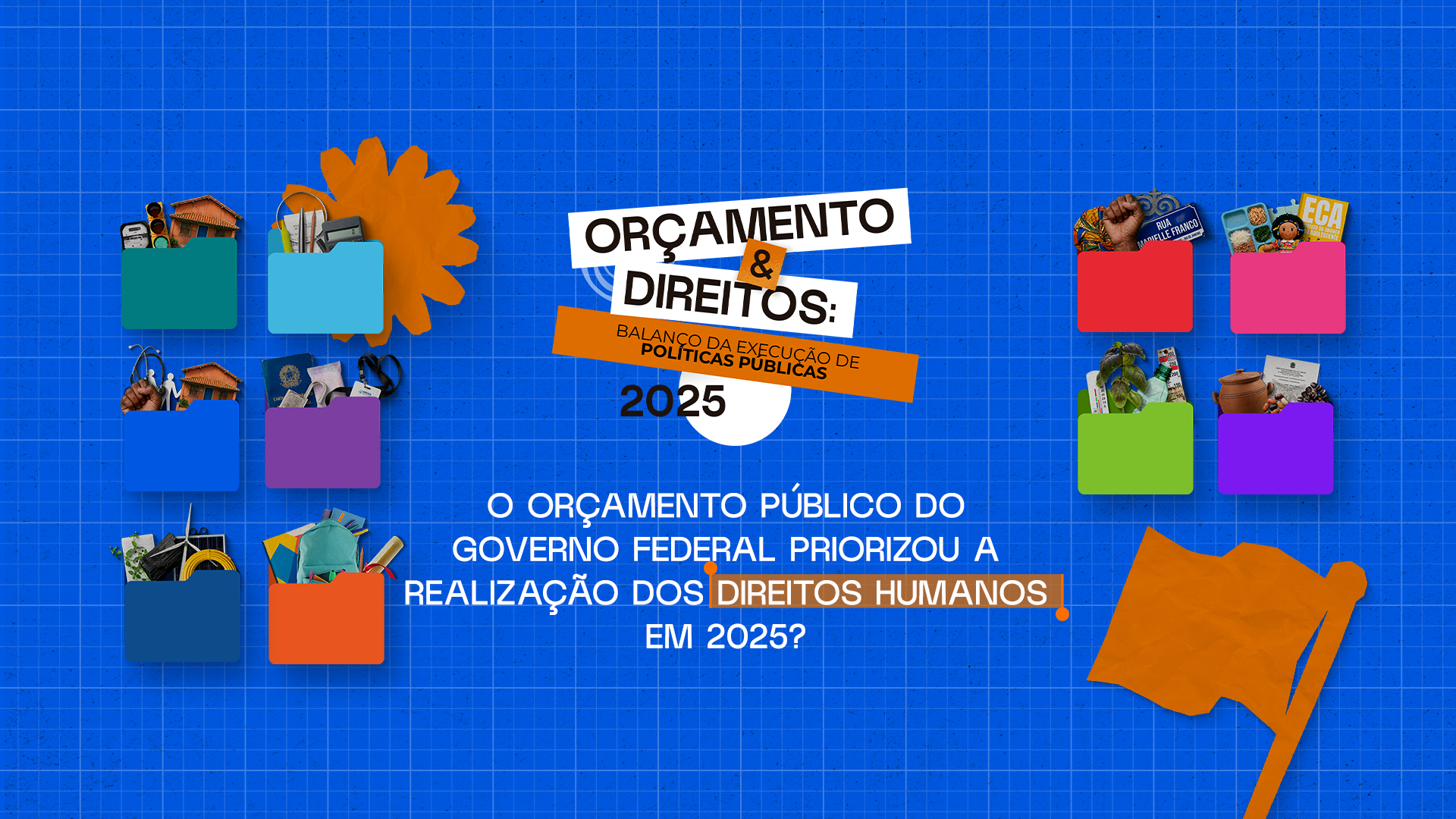 Banner principal Orçamento e Direitos 2025.